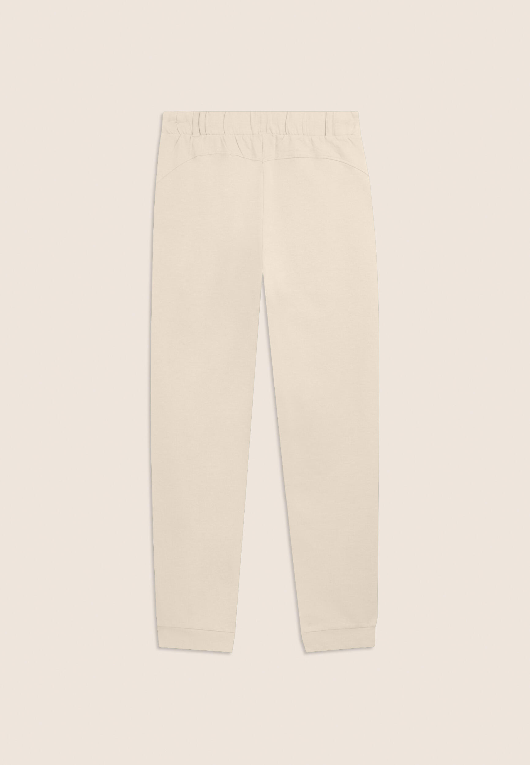 Pantalon de sport en jersey épais avec cordon de serrage et poignets 2/3