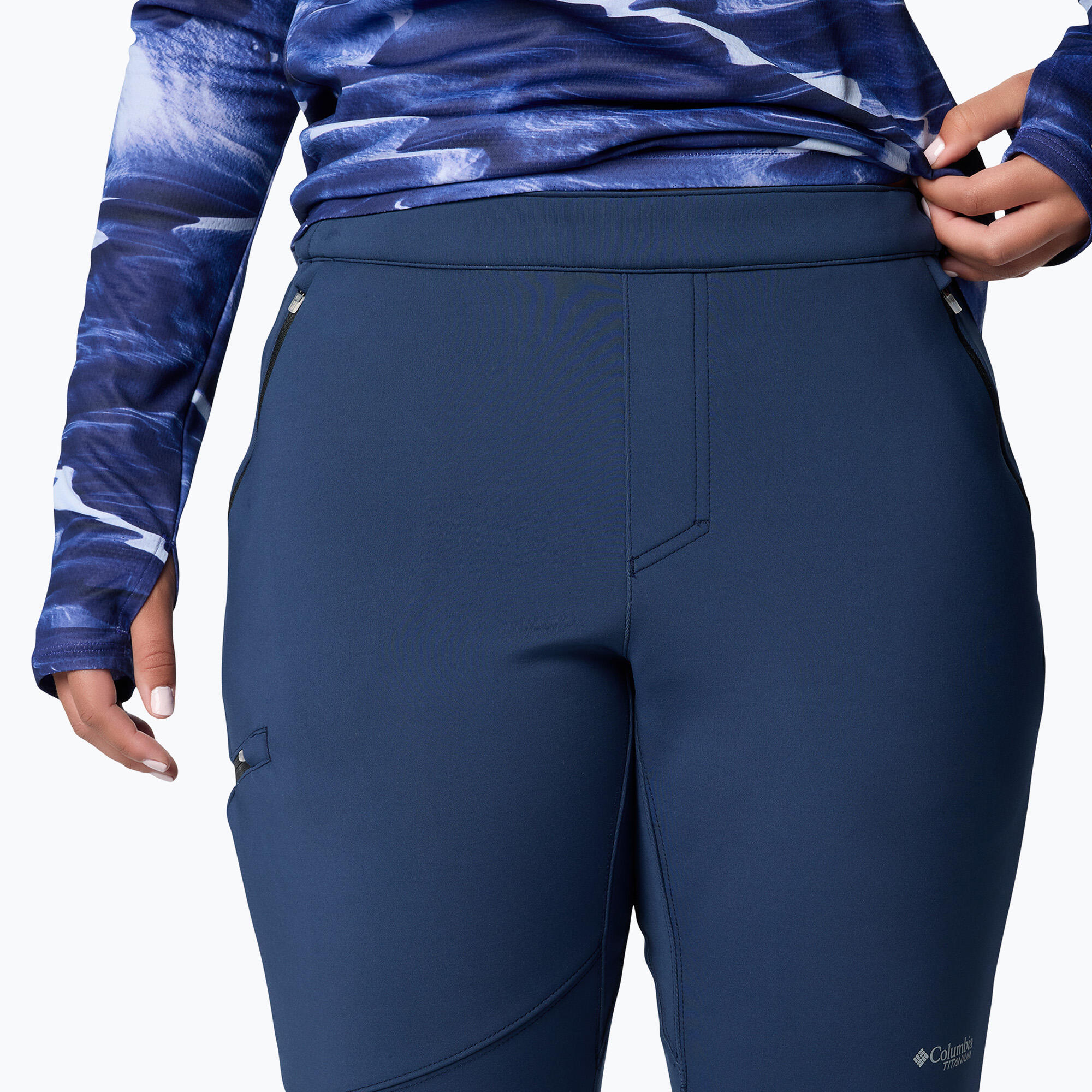 Damen Trekkinghose Columbia Vast High 4/5