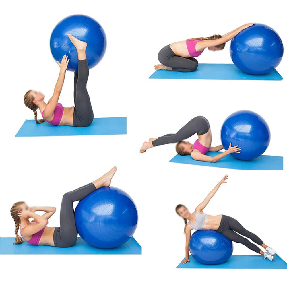Tapones Repuesto Pelota Fitball Gimnasia 6 unidades Blanco 2/3
