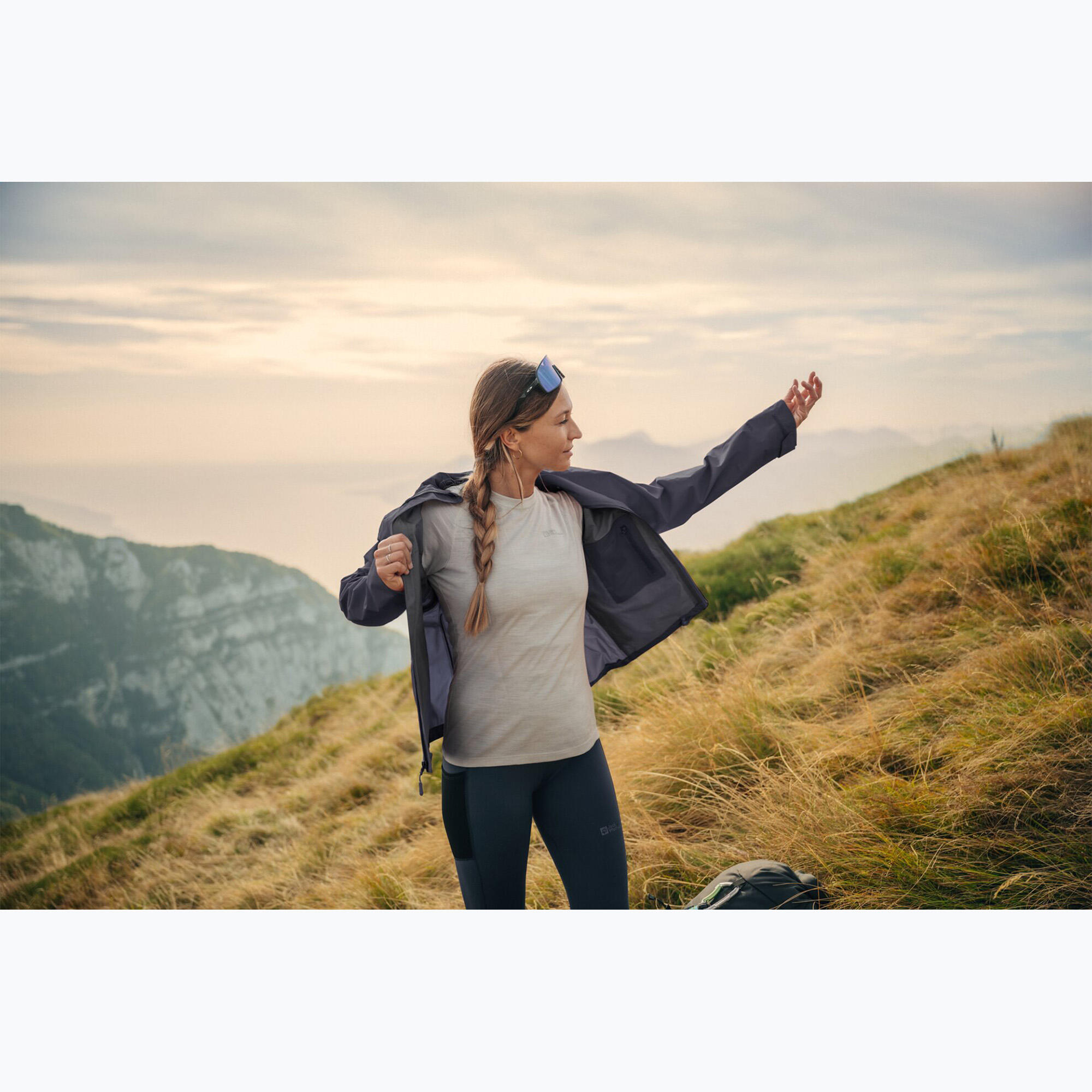Collants de trekking pour femmes Jack Wolfskin Klintal 6/6