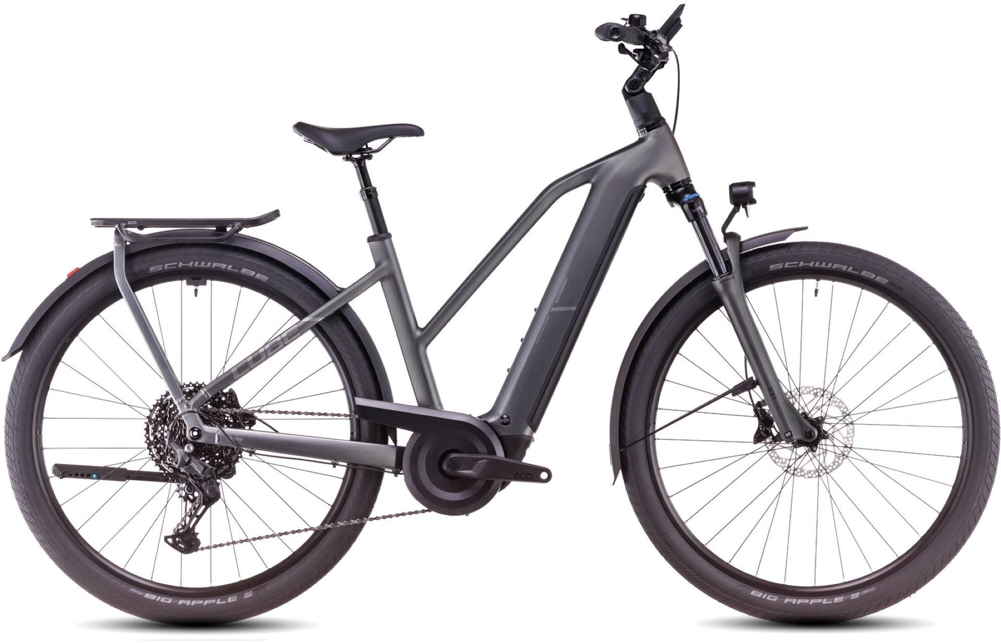 VTC électriques KATHMANDU HYBRID PRO 800 argente 1/1