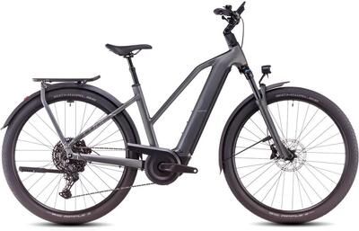 Elektrische hybride fietsen kathmandu hybrid pro 800 zilvergrijs