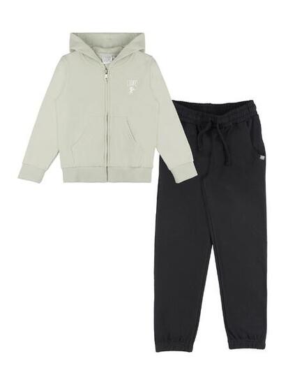 Survêtement d'hiver pour fille Leone 1947 Fresh avec capuche et zip