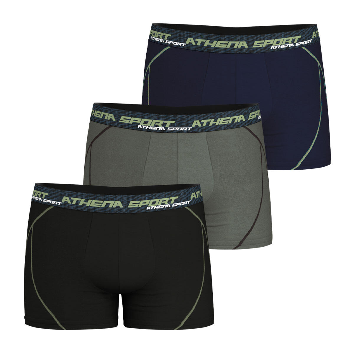 Lot de 3 boxers homme Training Dry 2/8