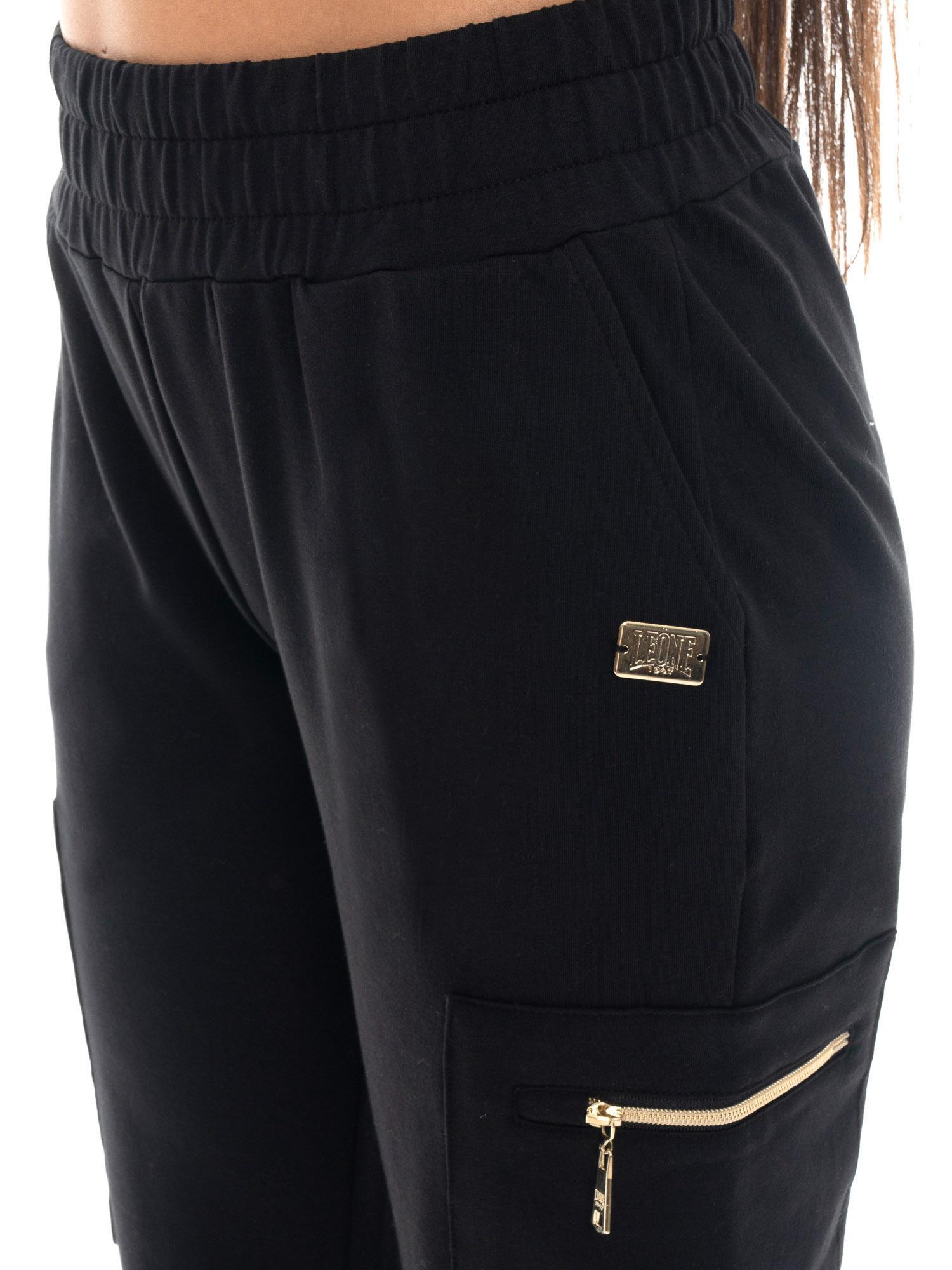 Chic Tones dames winter cargo jumpsuit met hoge hals 3/7