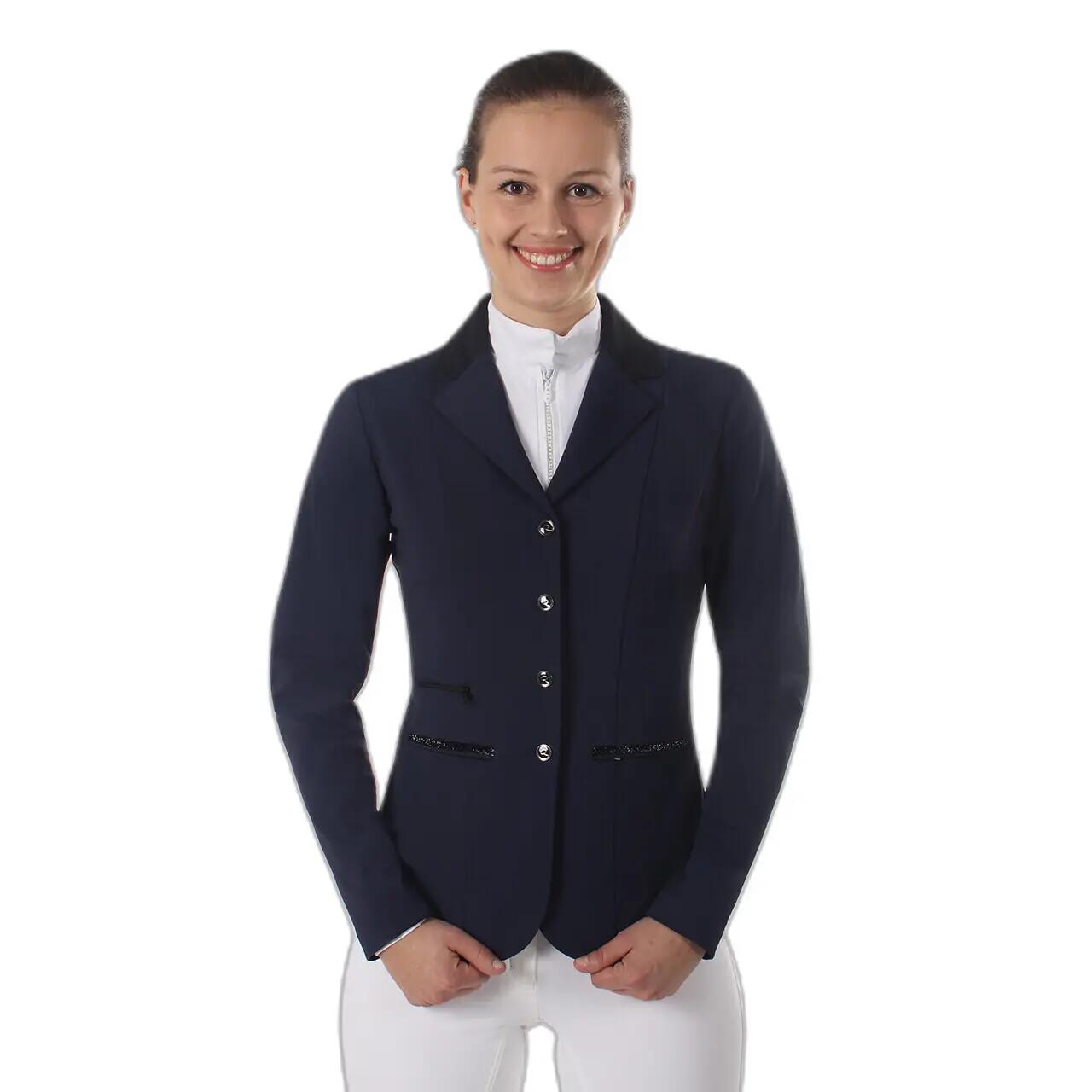 Veste équitation de compétition femme QHP Juliet 2/7
