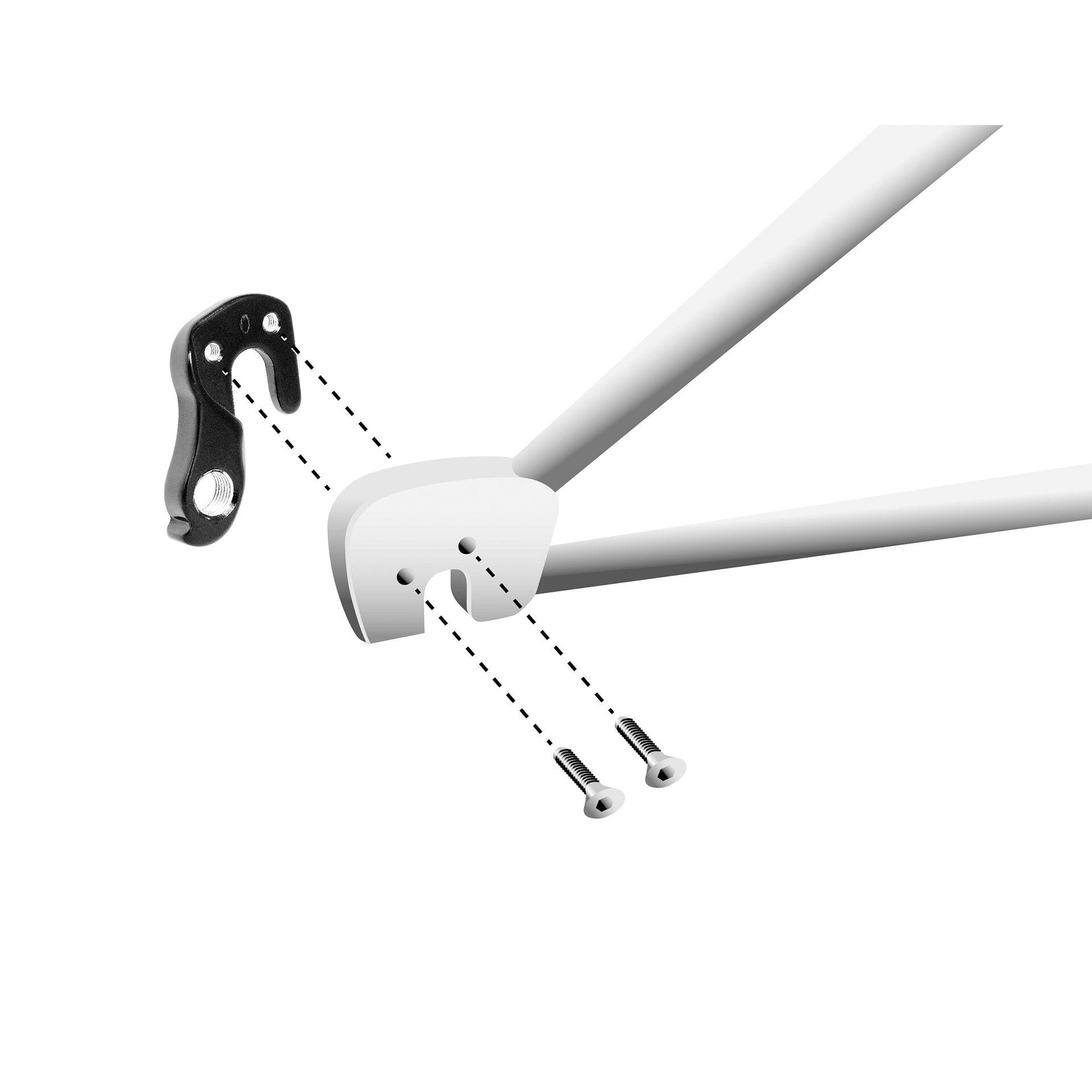 UNION Marwi GH-327 forcellino cambio compatibile Centurion e Merida 4/4