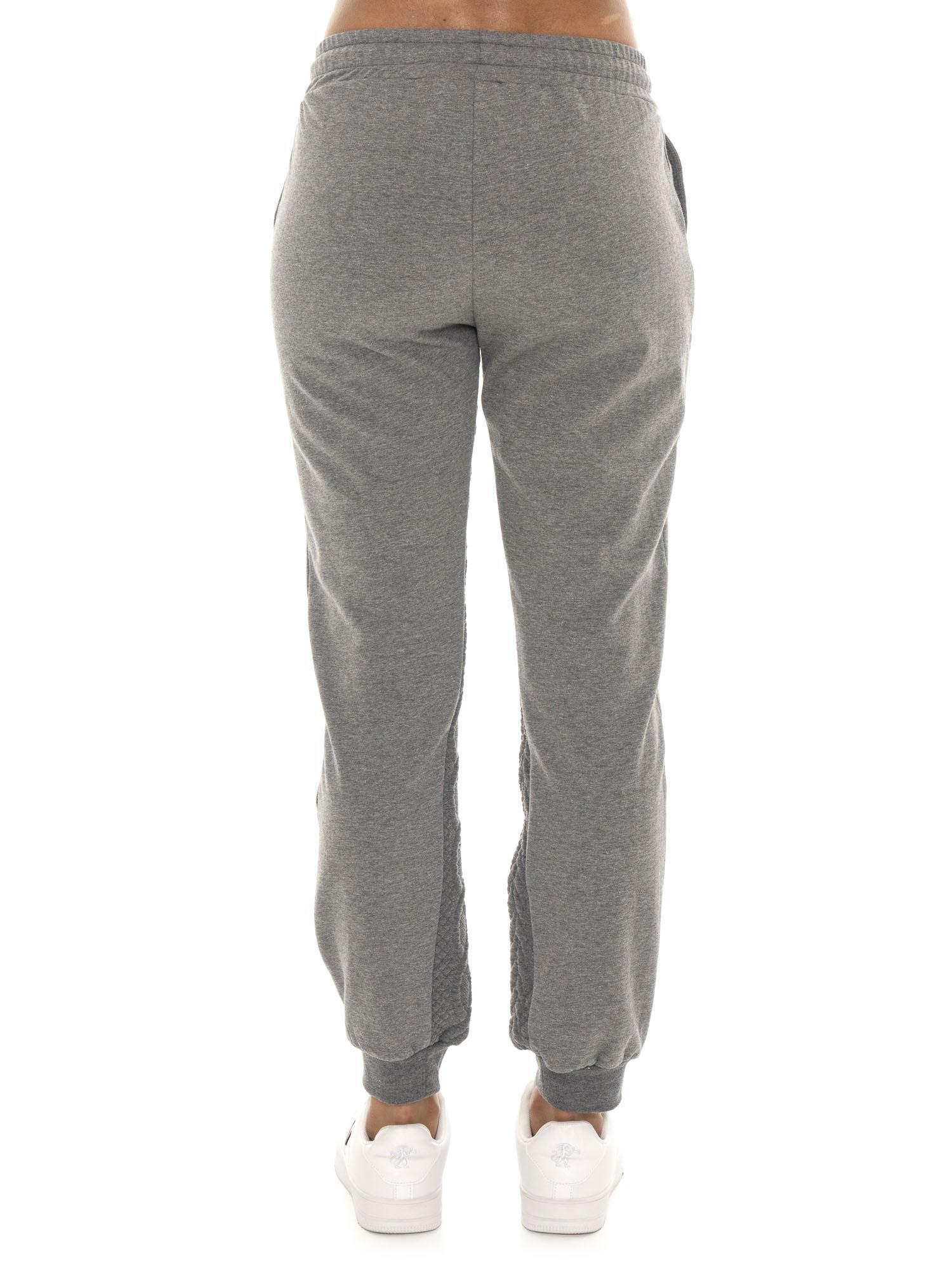 Pantalone invernale donna, fondo in costina, inserti in treccia Leone 1947 Braid 4/7