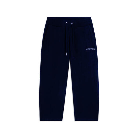 Pantalon de sport style corsaire avec cordon de serrage et logo FREDDY