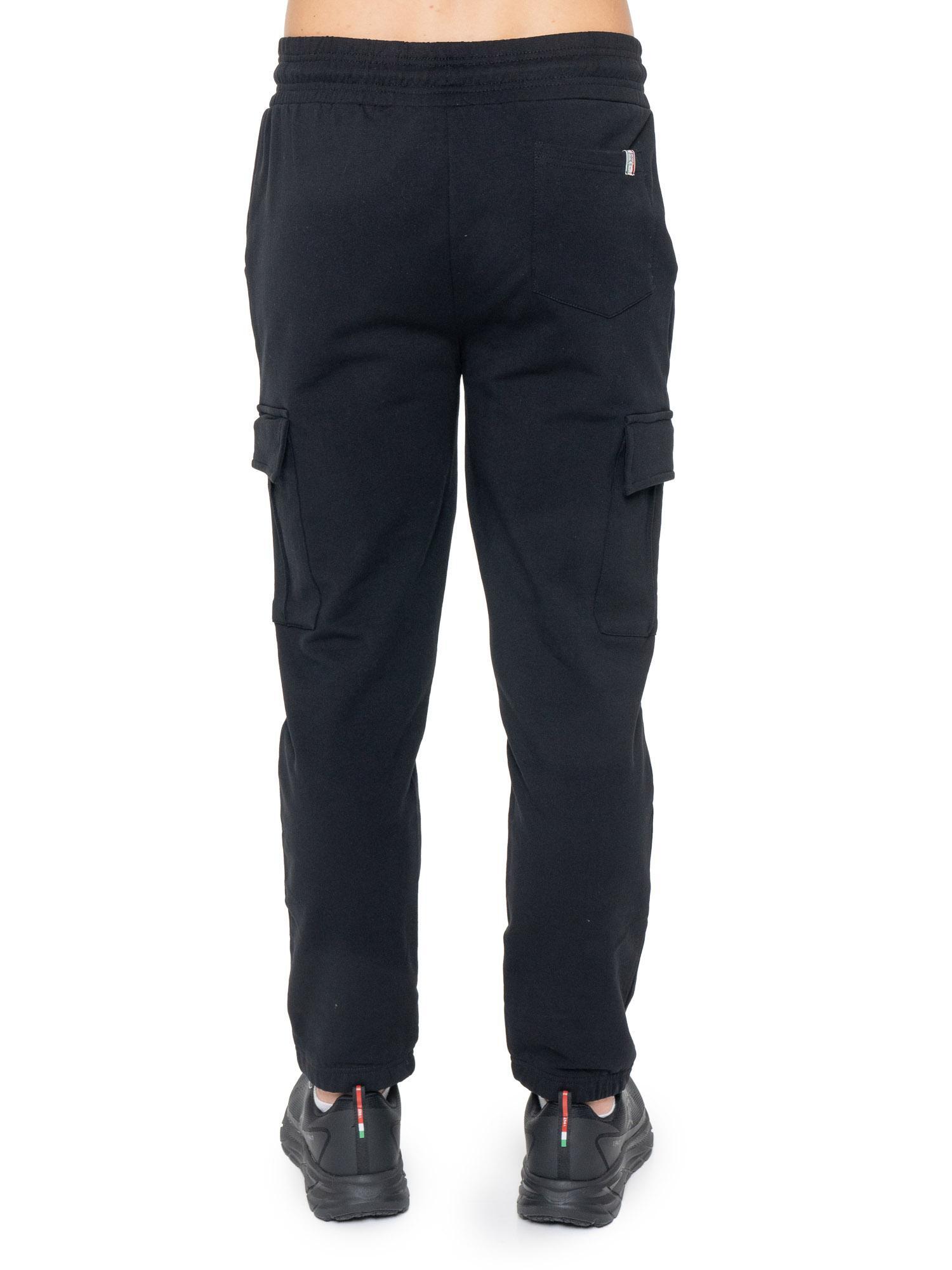 Pantalon de sports d'hiver homme avec petit revers logo "Basic" 4/7