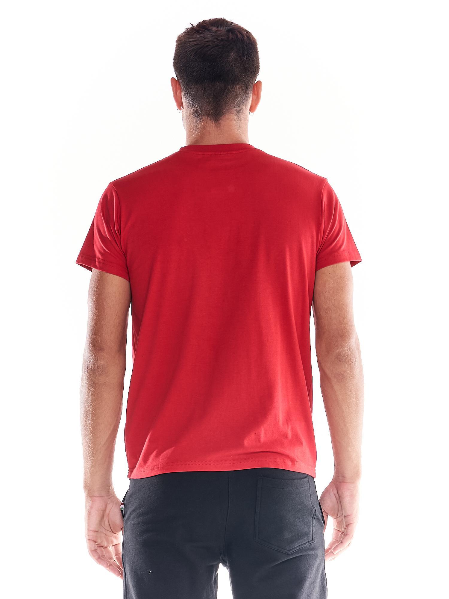 Camiseta básica de algodón de manga corta para hombre Leone 4/5