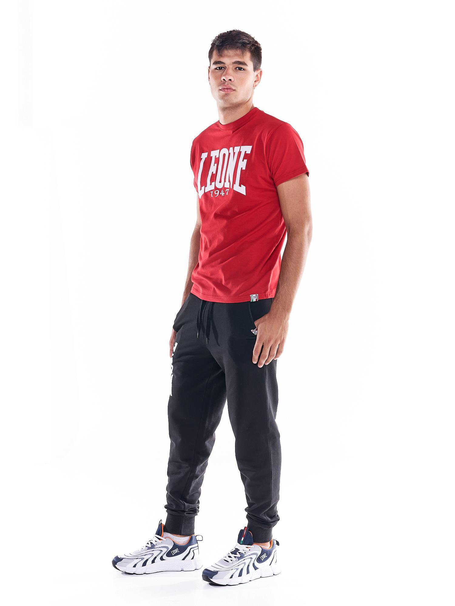 Camiseta básica de algodón de manga corta para hombre Leone 3/5