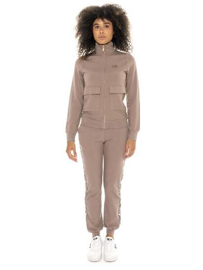 Tuta invernale donna collo in piedi e zip Leone 1947 Chic Tones