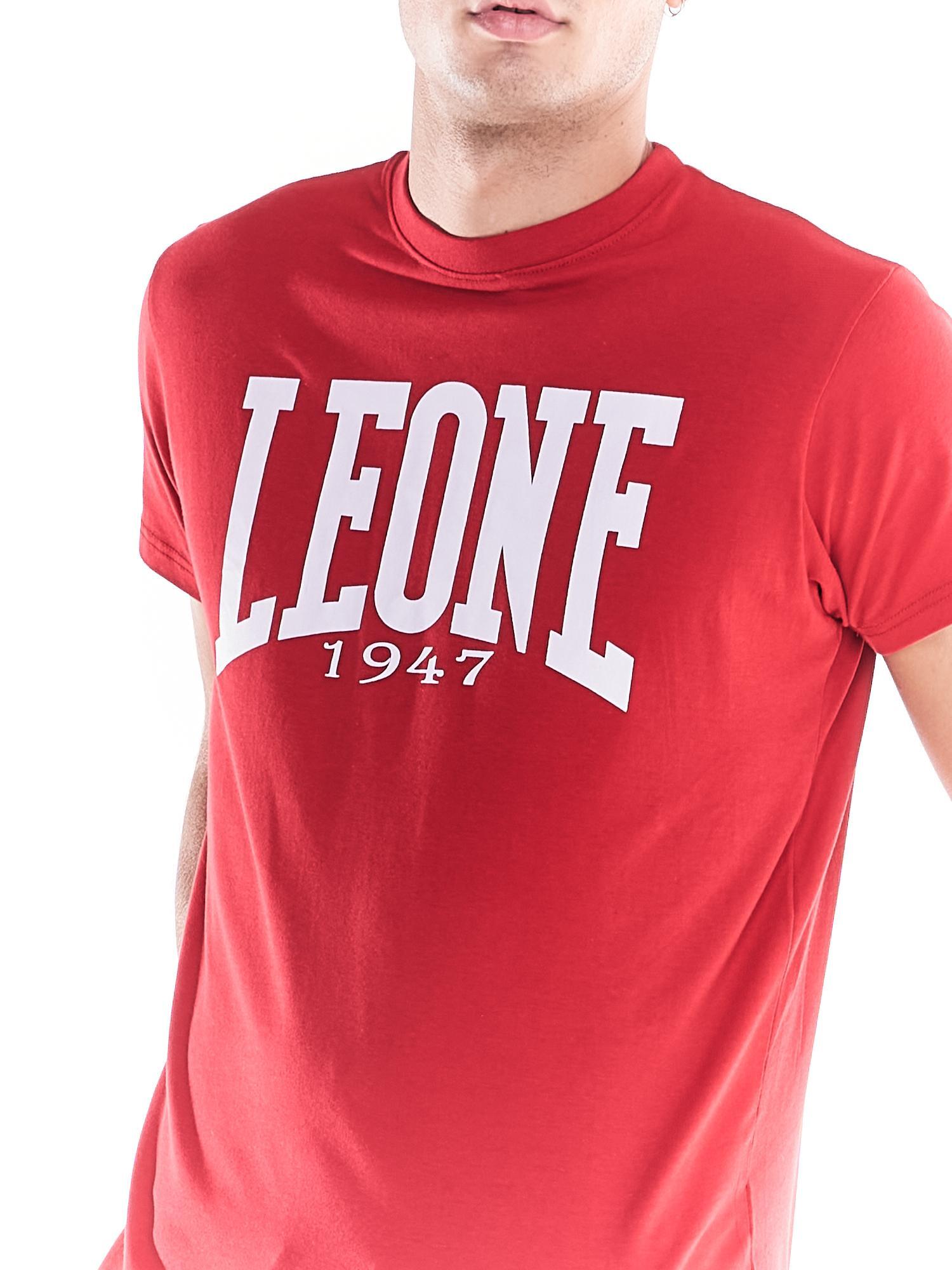 Camiseta básica de algodón de manga corta para hombre Leone 5/5