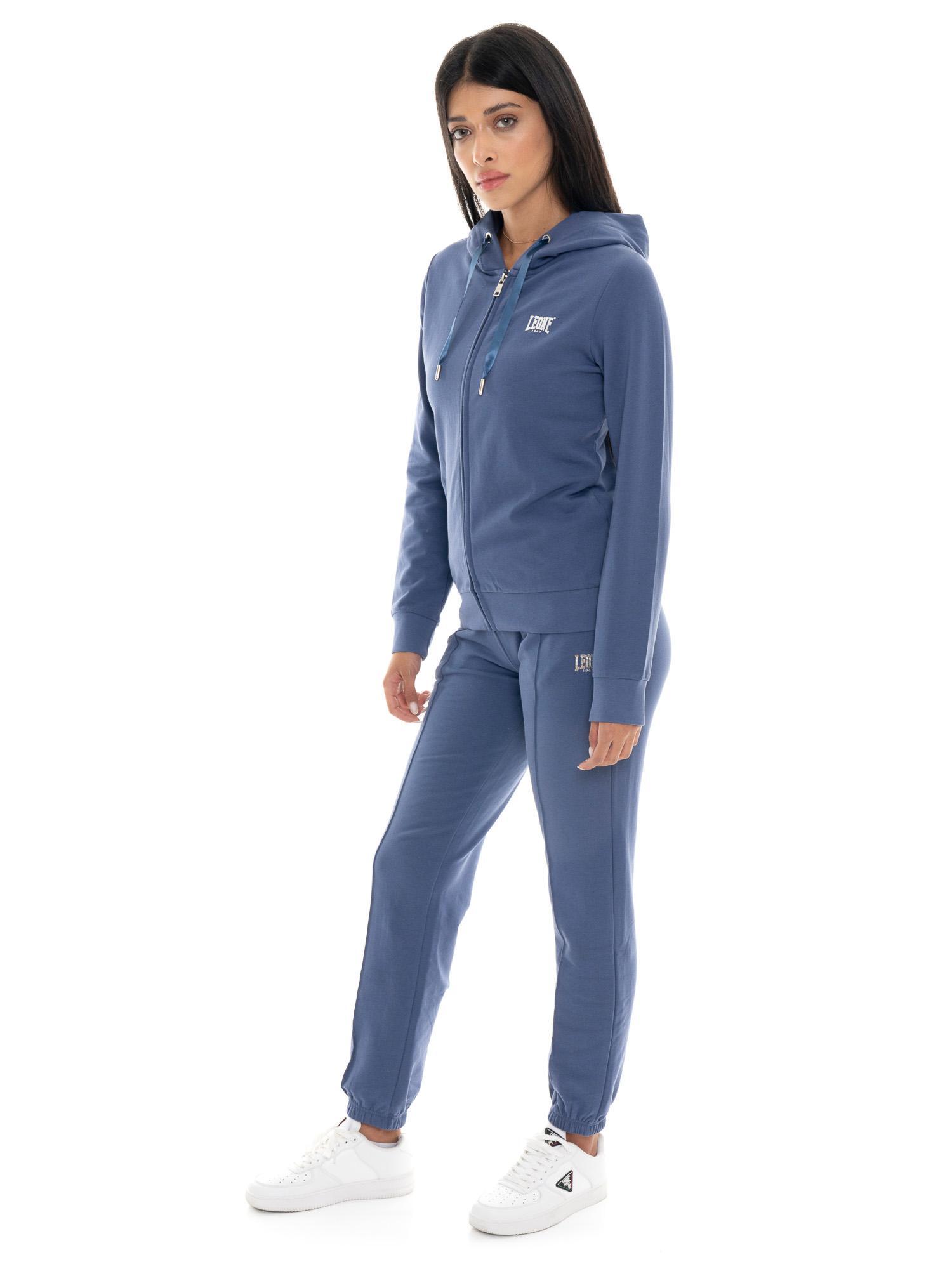 Chándal mujer Leone 1947 Apparel Never Without cremallera capucha invierno 2/7