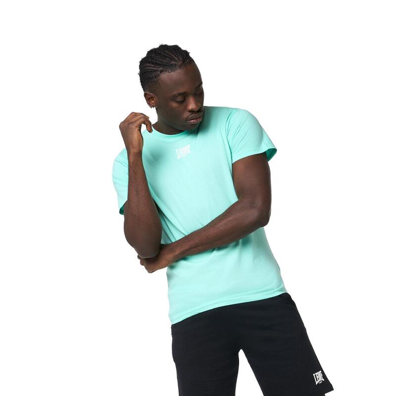 Set complet pentru bărbați, format din tricou și pantaloni scurți Leone Basic