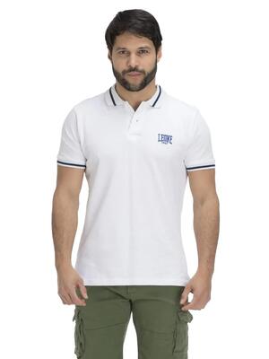 Leone basic herenpoloshirt met kraag