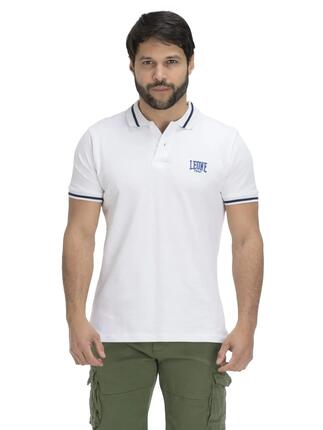 Leone Basic Herren-Poloshirt mit Kragen