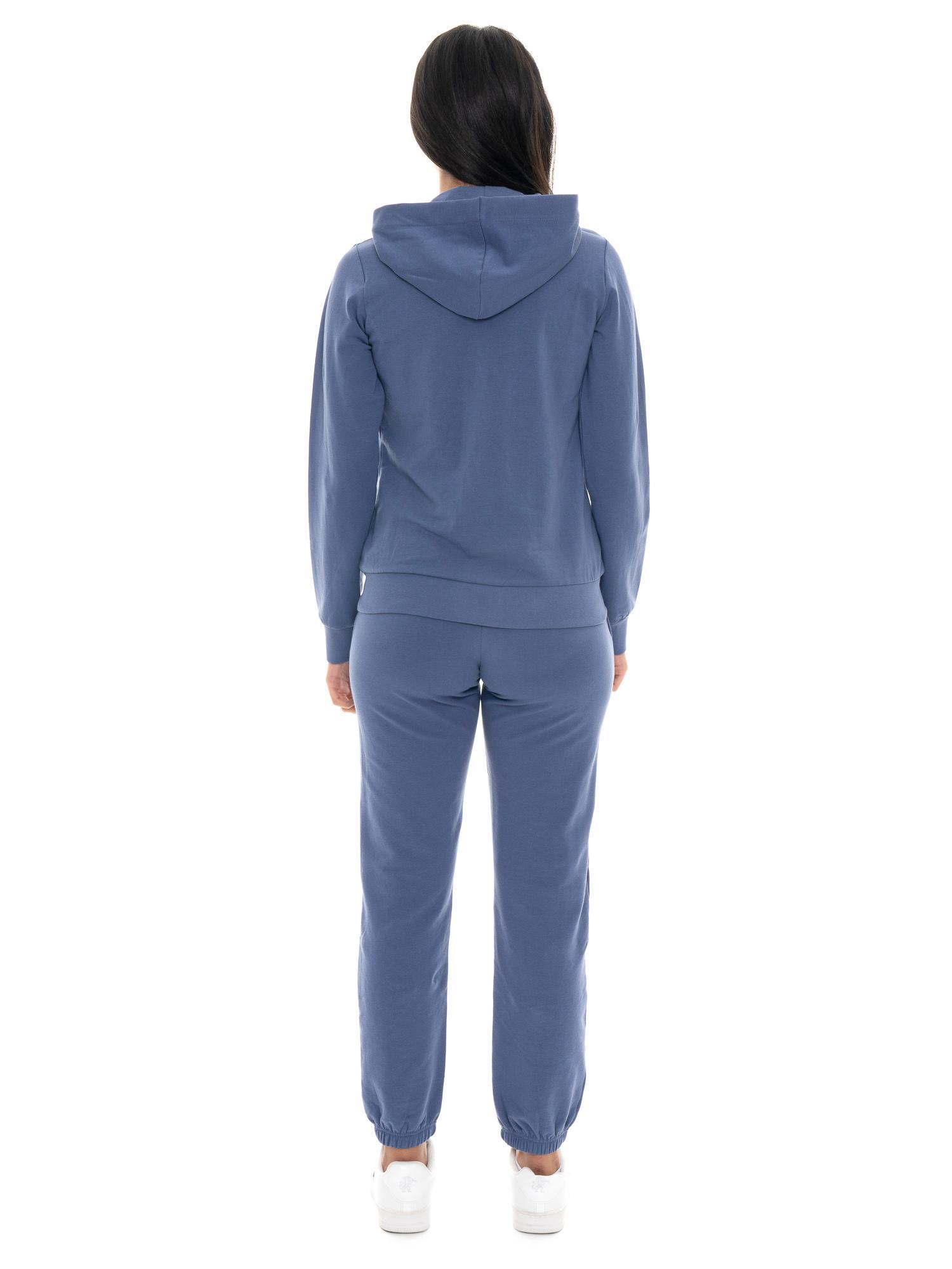 Chándal mujer Leone 1947 Apparel Never Without cremallera capucha invierno 4/7