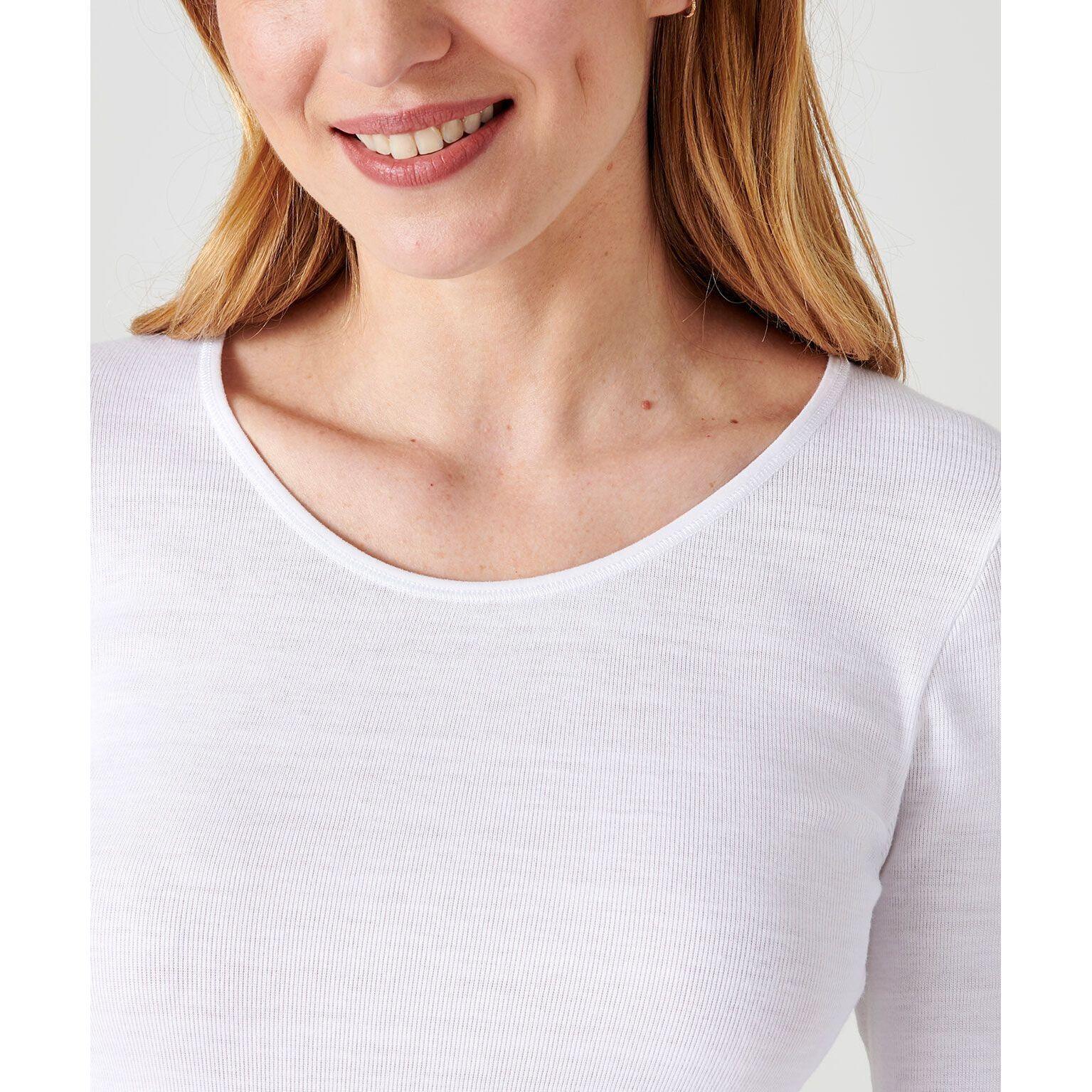 T-shirt manches longues femme Damart Thermolactyl 3/4