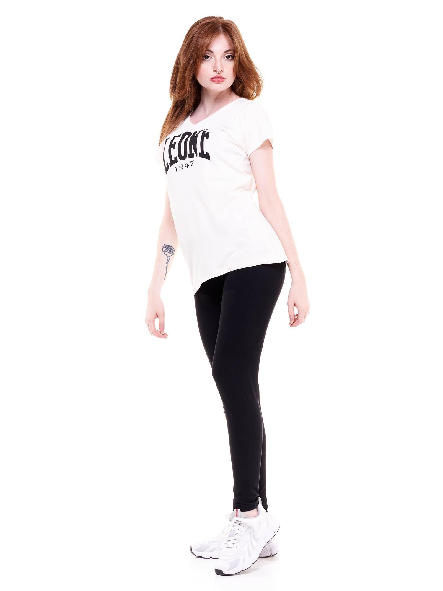 Camiseta de mujer de manga corta con gran logo Welcome Back 3/6