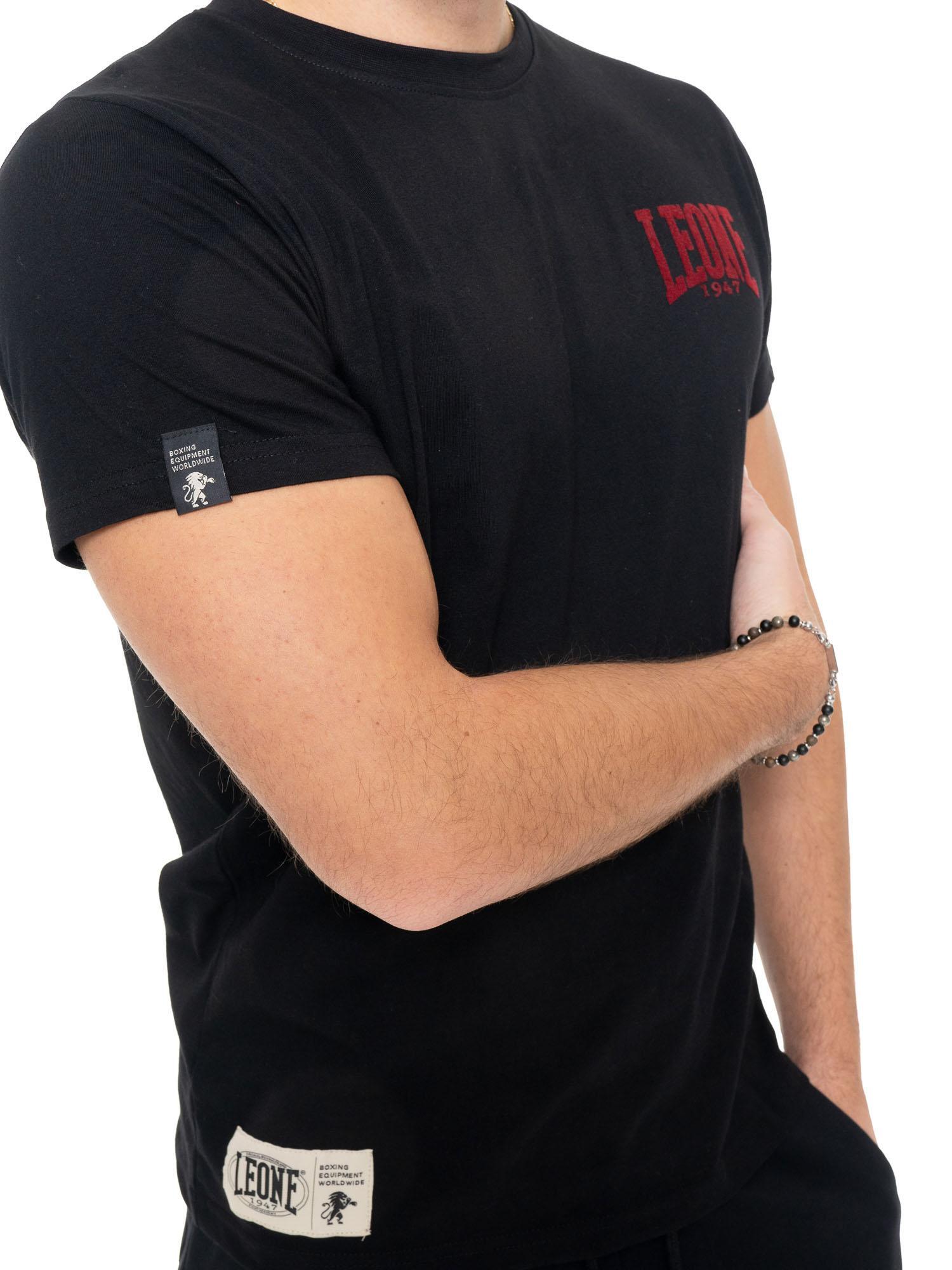 T-shirt homme à manches courtes en coton avec imprimé graphique Leone 1947 3/5