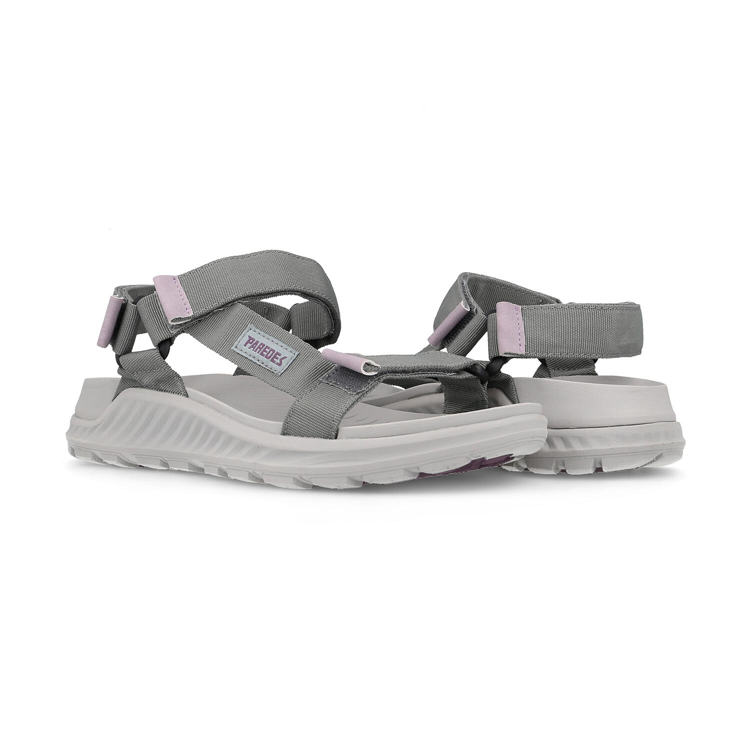 Sandalias outdoor Mujer Brañosera gris 4/5