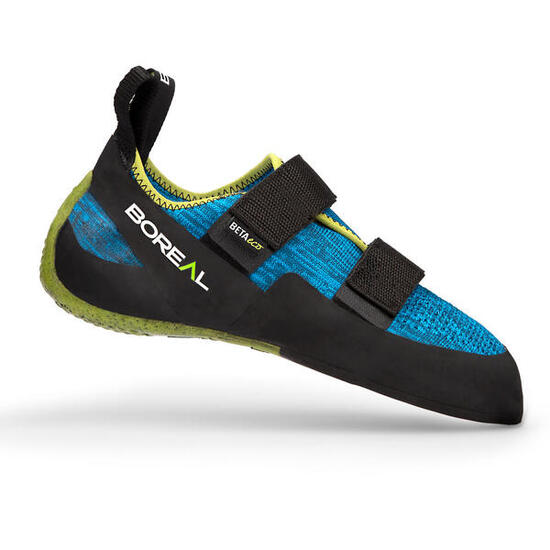 Chaussons d'escalade BOREAL BETA ECO 2.0, fermeture Velcro, semelle ZENITH PRO2