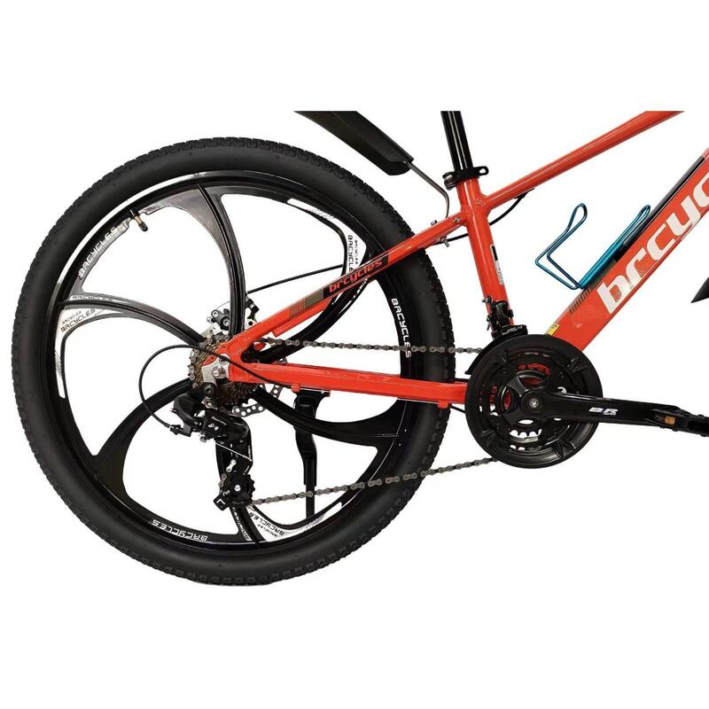 Bicycle MTB 26'' Tornado A2604 alloy frame ,with Magnesium wheel -color RED