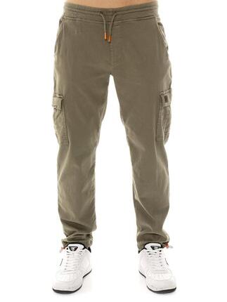 Pantalon cargo homme en sergé Leone Military 1947