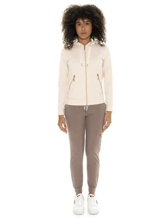 Survêtement d'hiver femme Leone 1947 Chic Tones avec capuche et zip