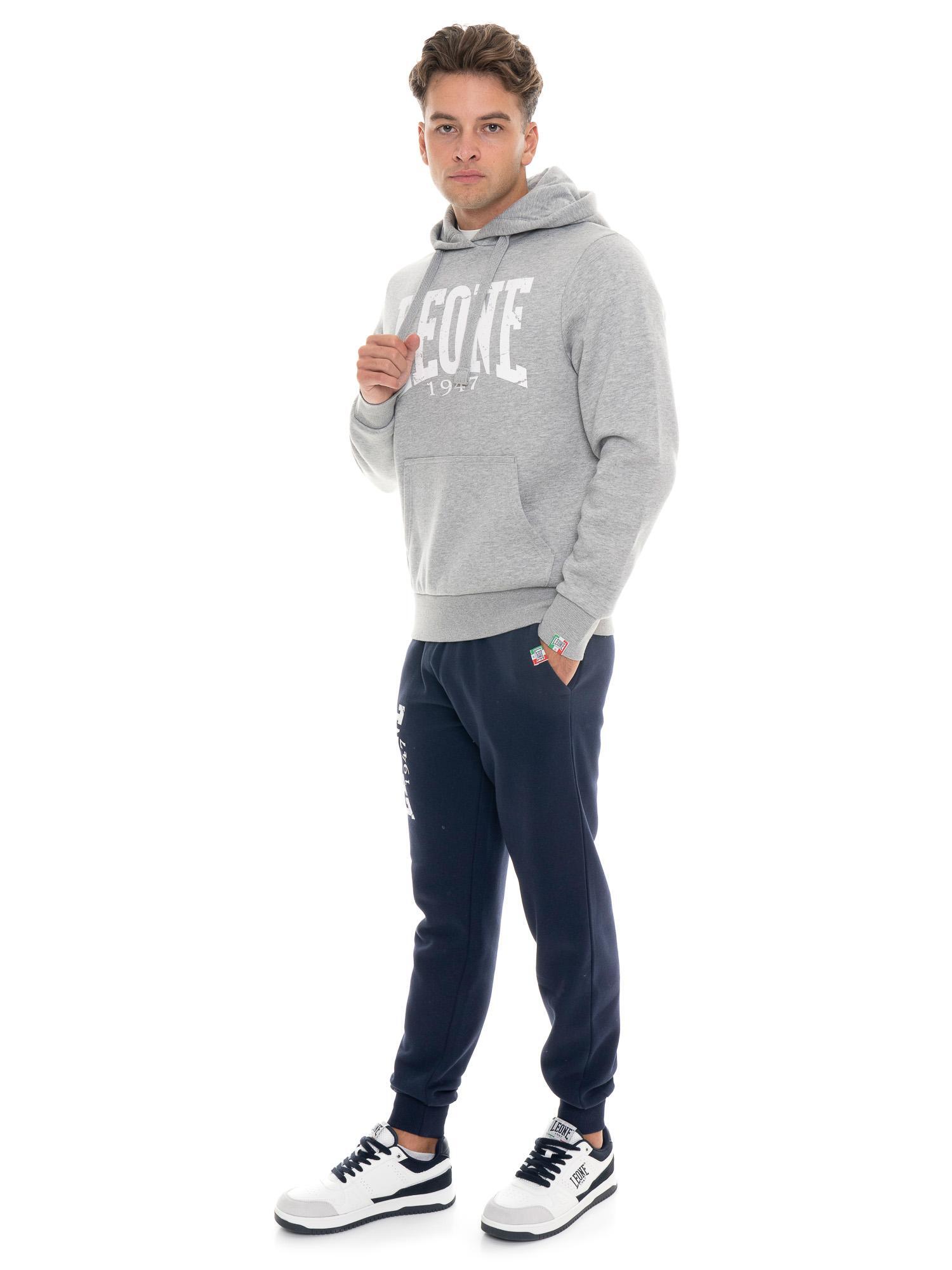 Bluza z bawełna z kaptur na co dzień na siłownię