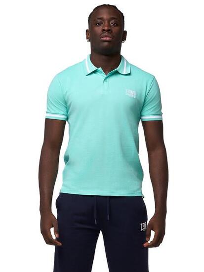 Leone Basic Herren-Poloshirt mit Kragen