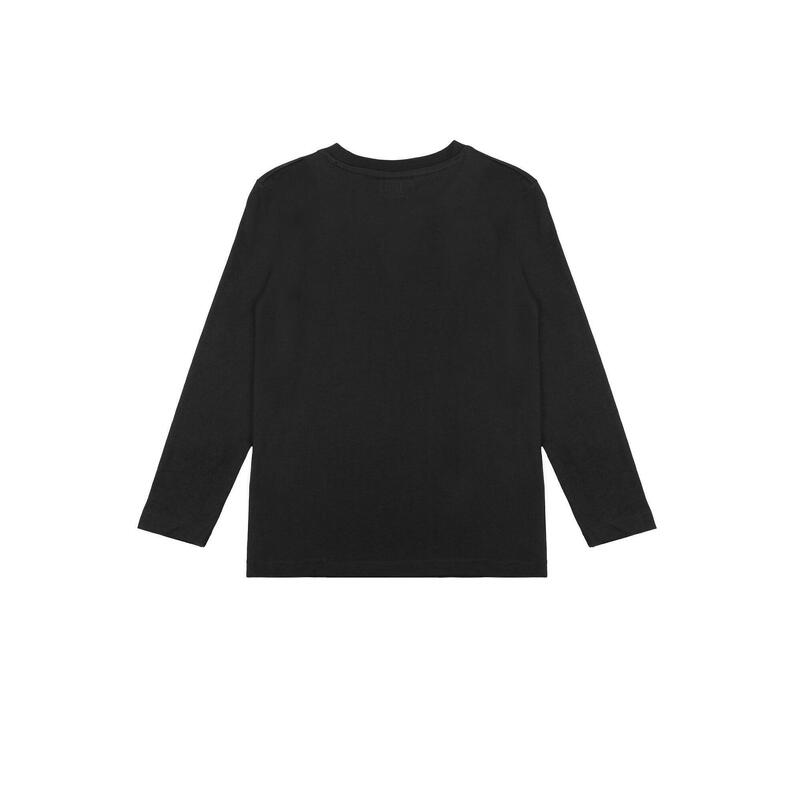 Tricou Leone 1947 Basic cu mânecă lungă și logo mare pentru copii