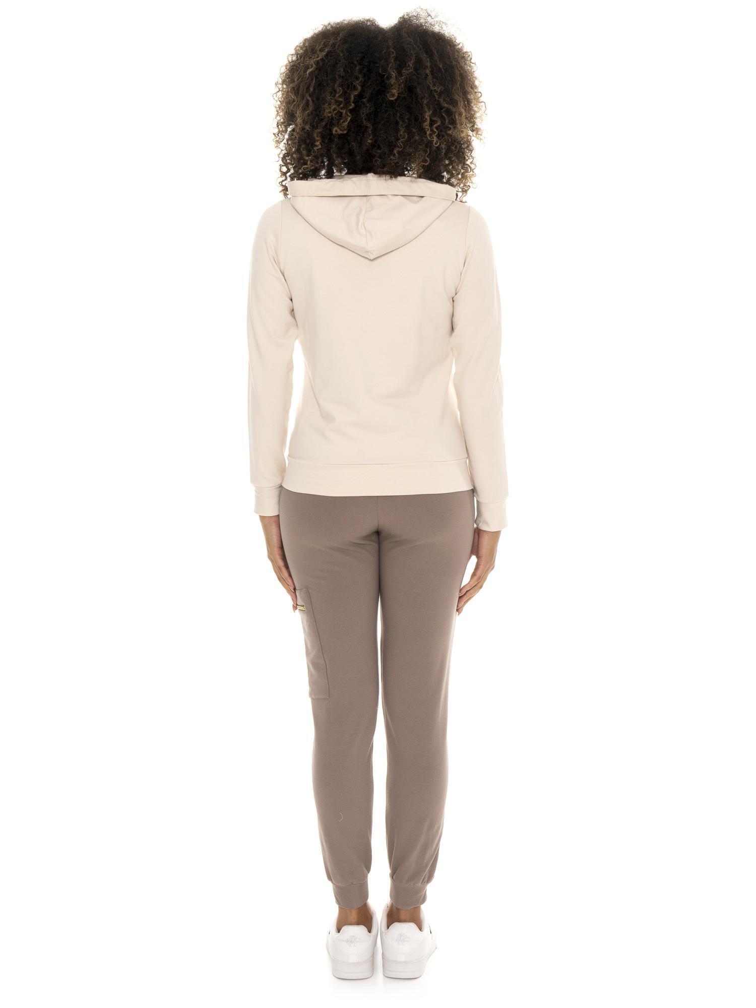 Survêtement d'hiver femme Leone 1947 Chic Tones avec capuche et zip 4/7