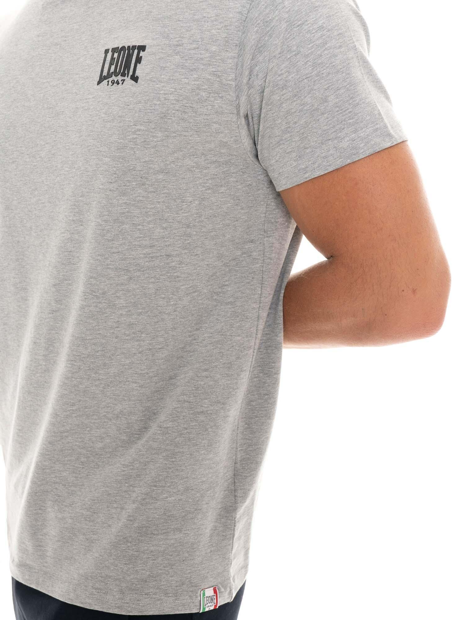 Camiseta hombre Leone 1947 Apparel manga corta algodón elástico logo pequeño 3/7