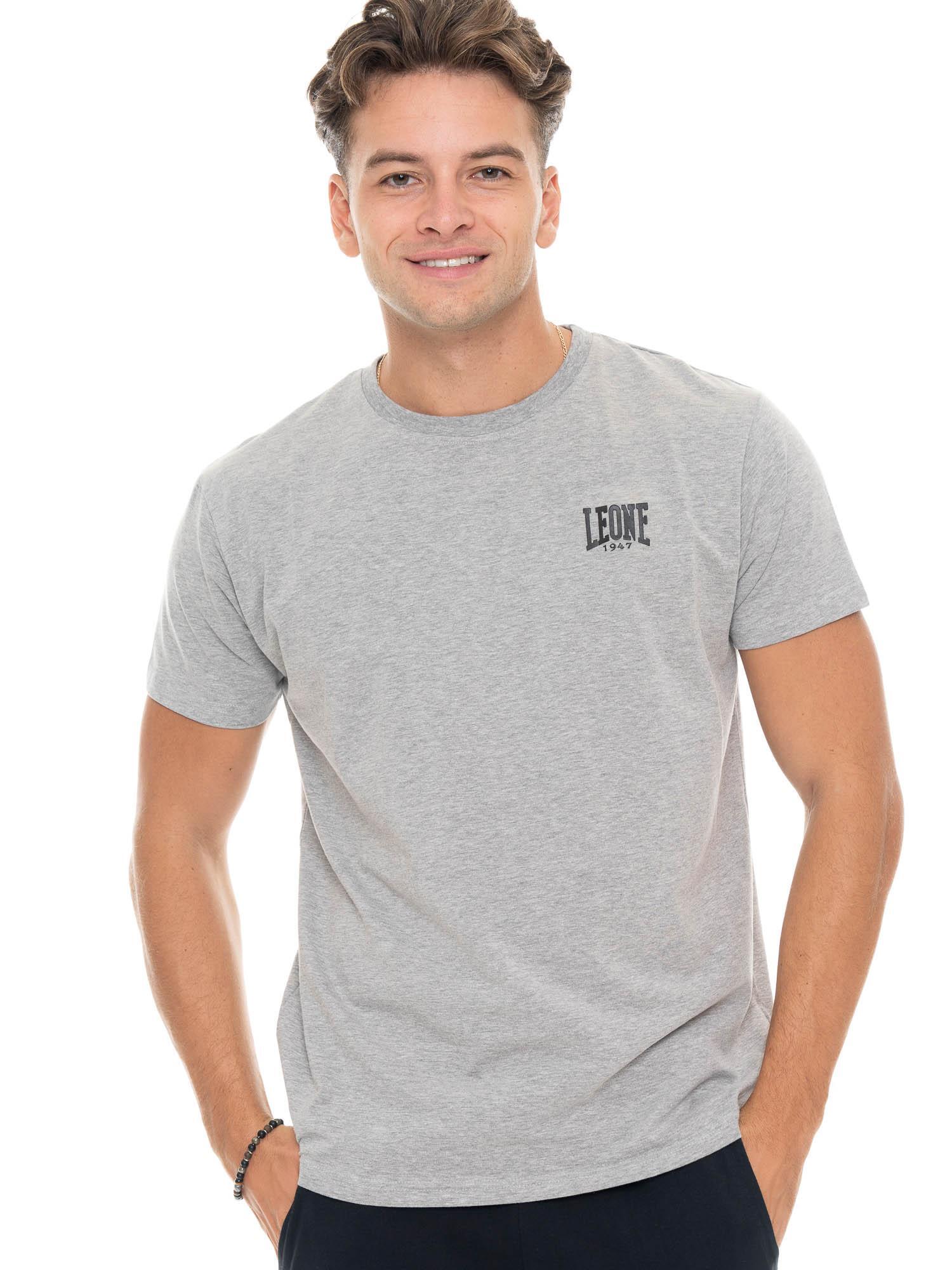 Camiseta hombre Leone 1947 Apparel manga corta algodón elástico logo pequeño 5/7