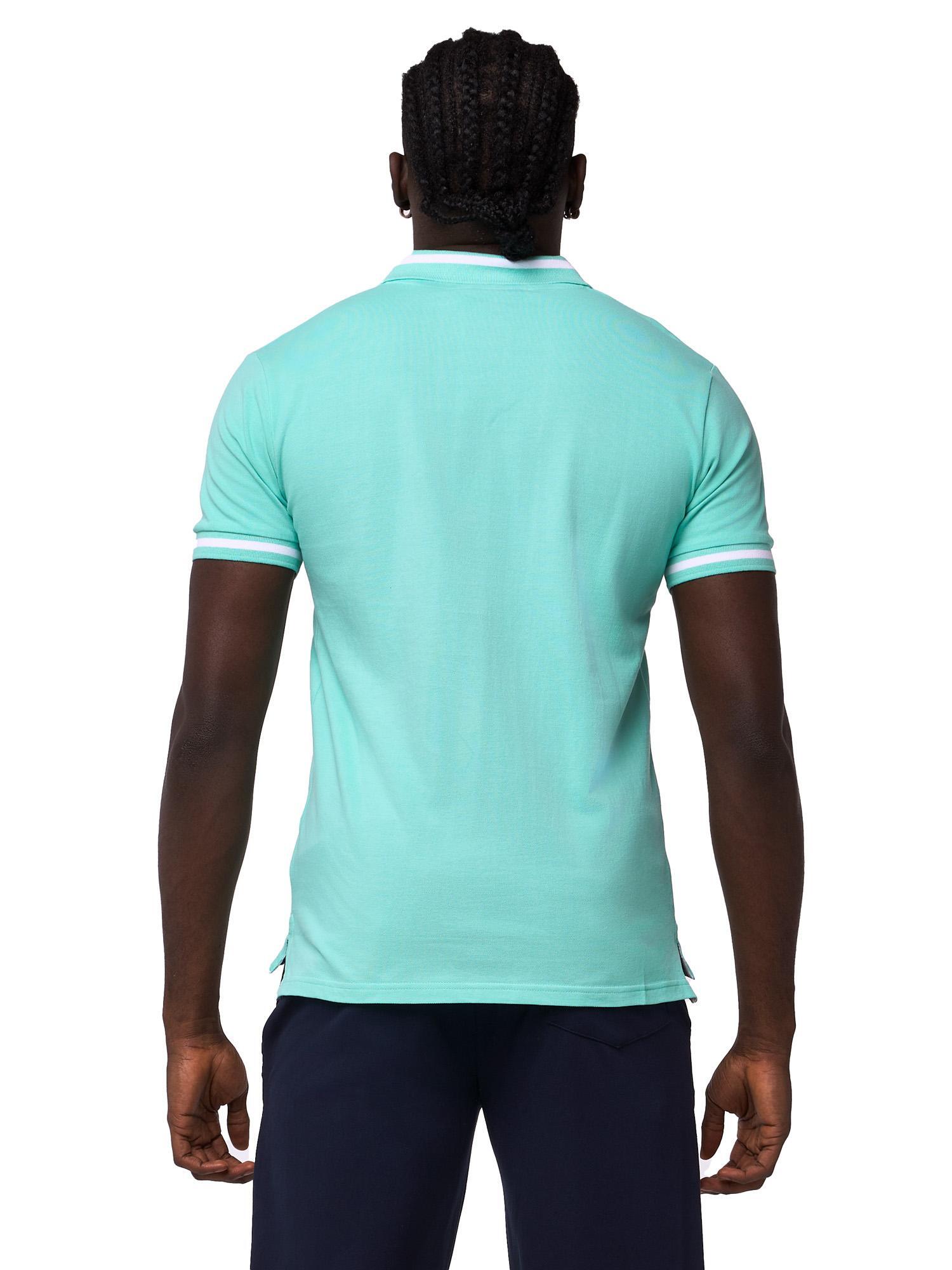 Polo Leone Basic pour homme avec col 4/8