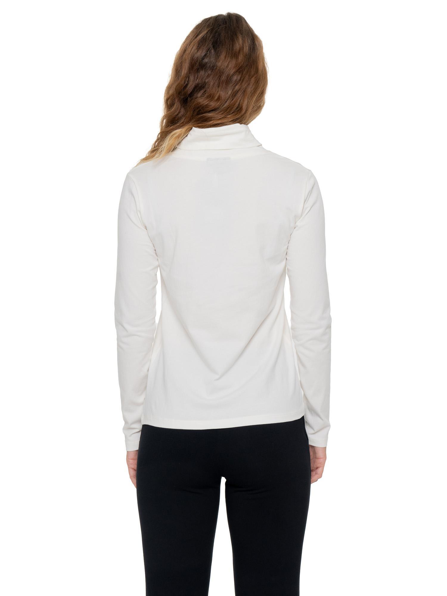 Camiseta mujer Leone 1947 Apparel Never Without manga larga cuello alto 4/7