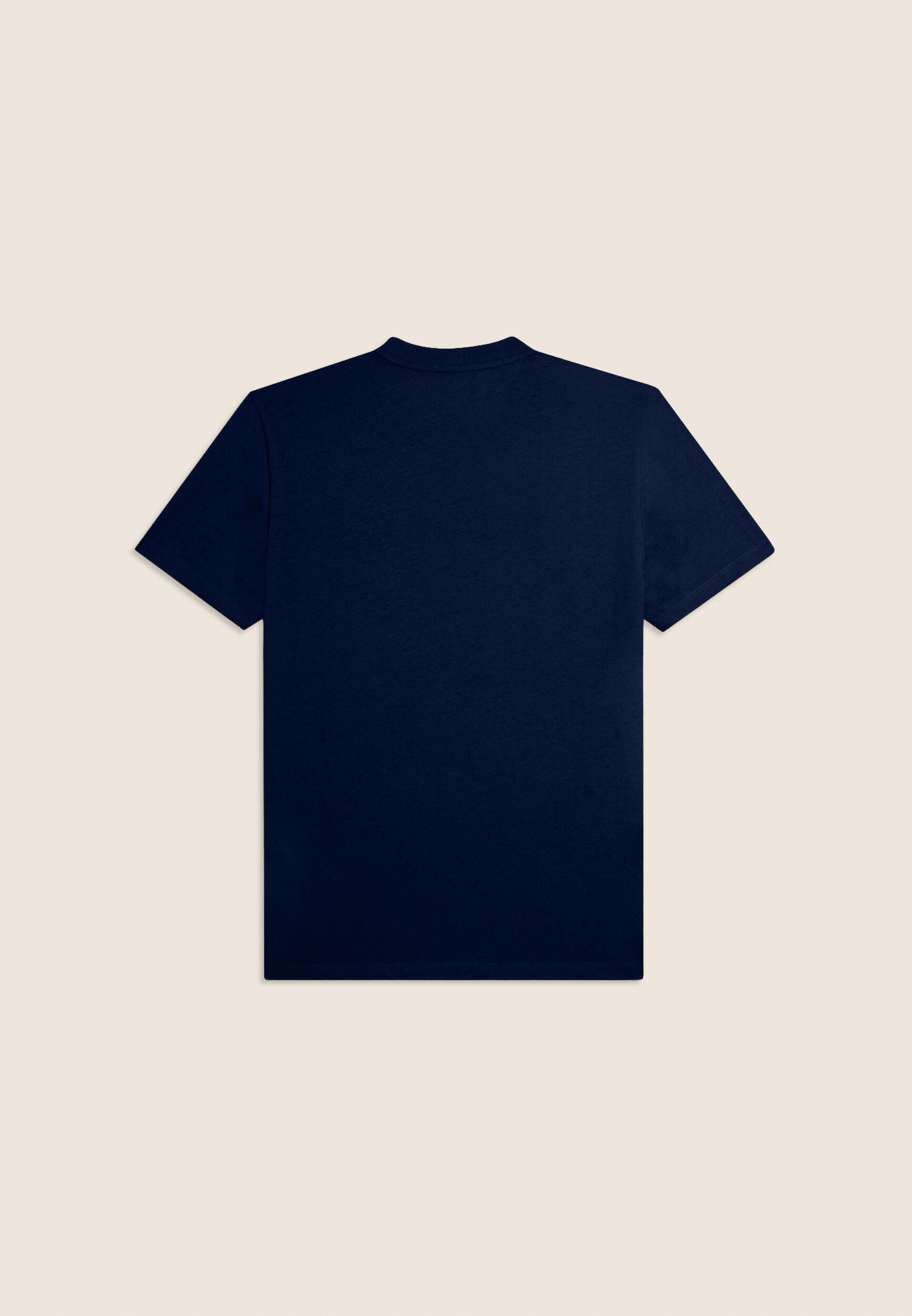 T-shirt in jersey con stampa logo tono su tono 2/3