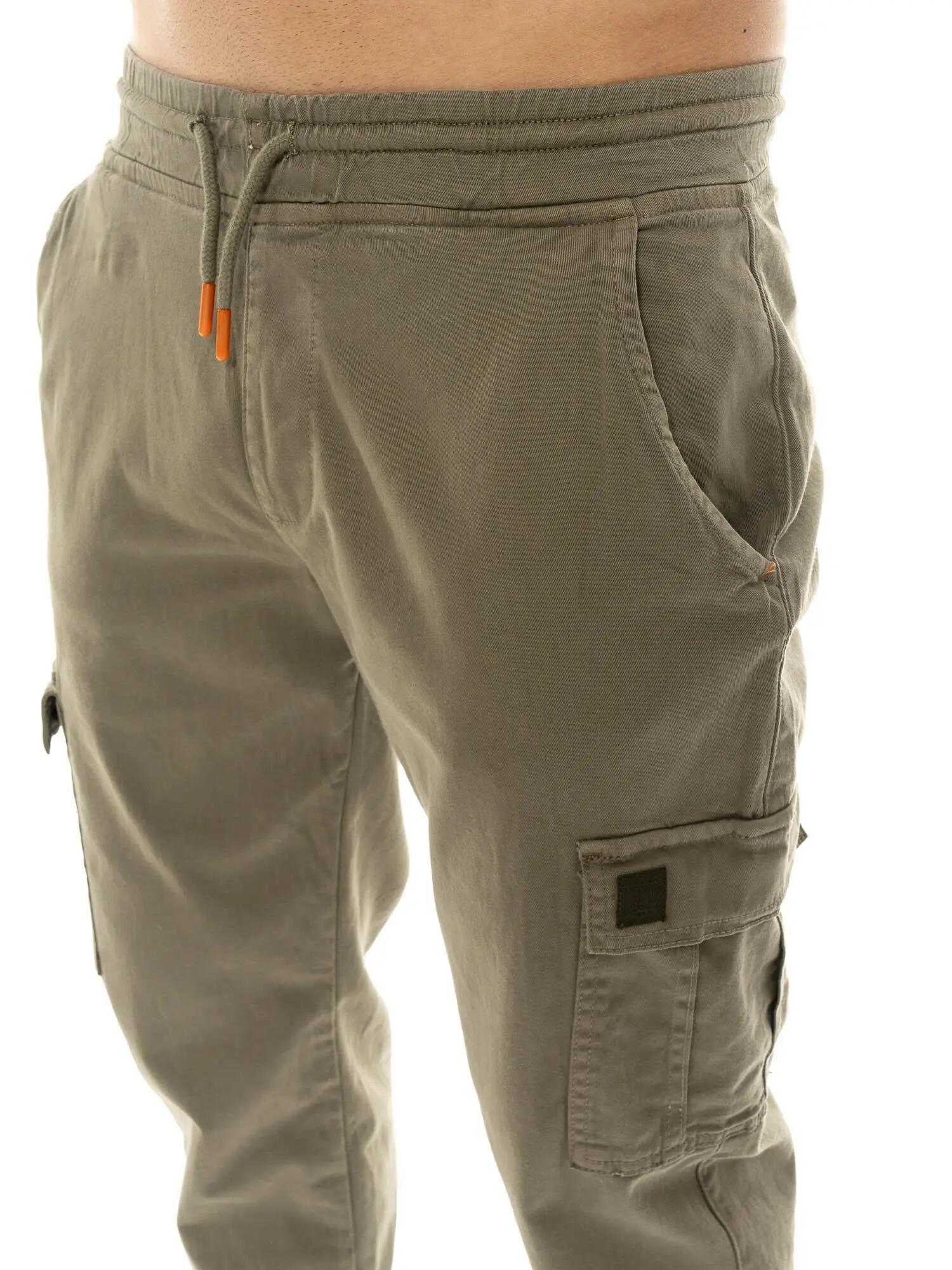 Calça cargo masculina de sarja Leone Military 1947 3/5