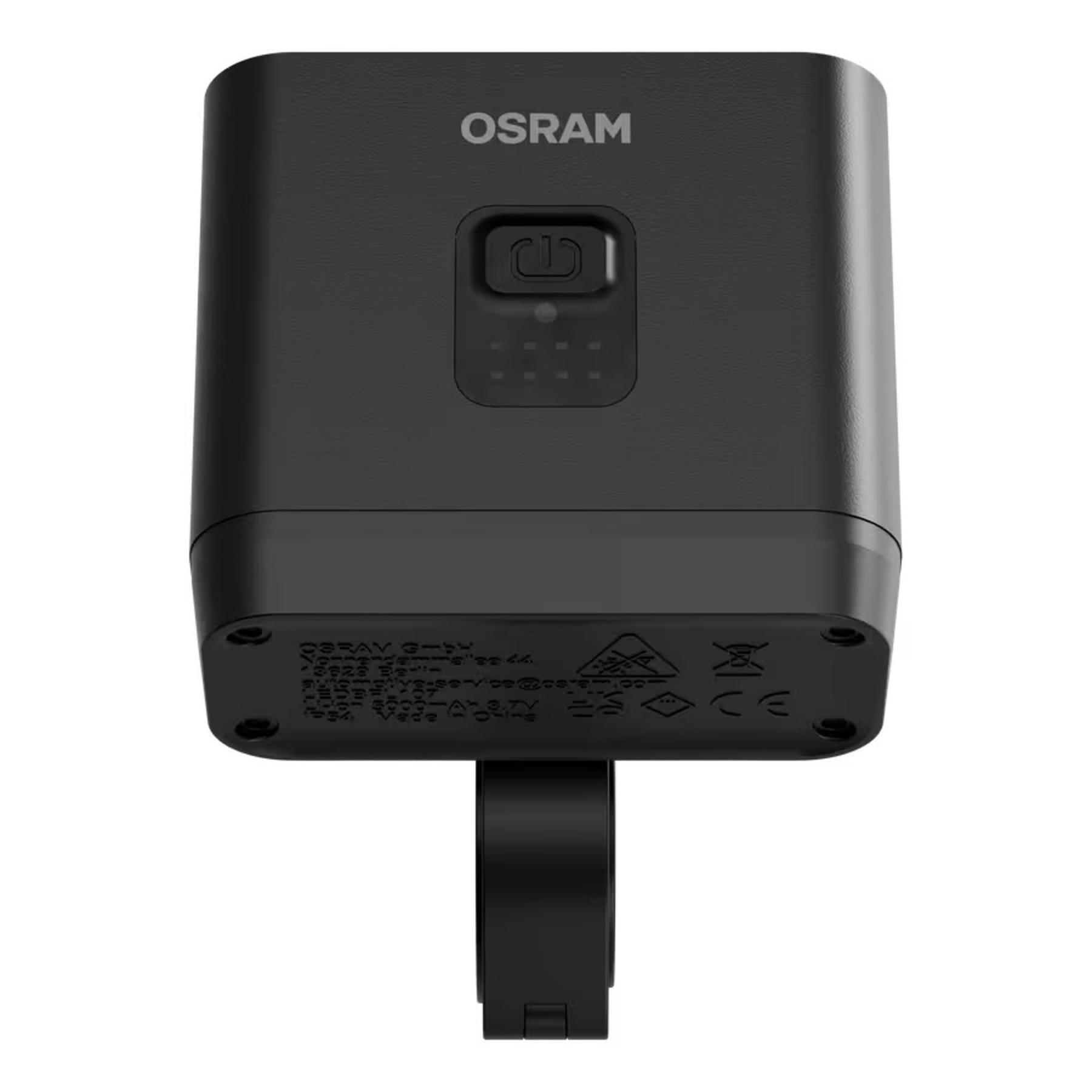 Iluminação frontal e traseira recarregável USB-C Osram Explorer X1000 3/4