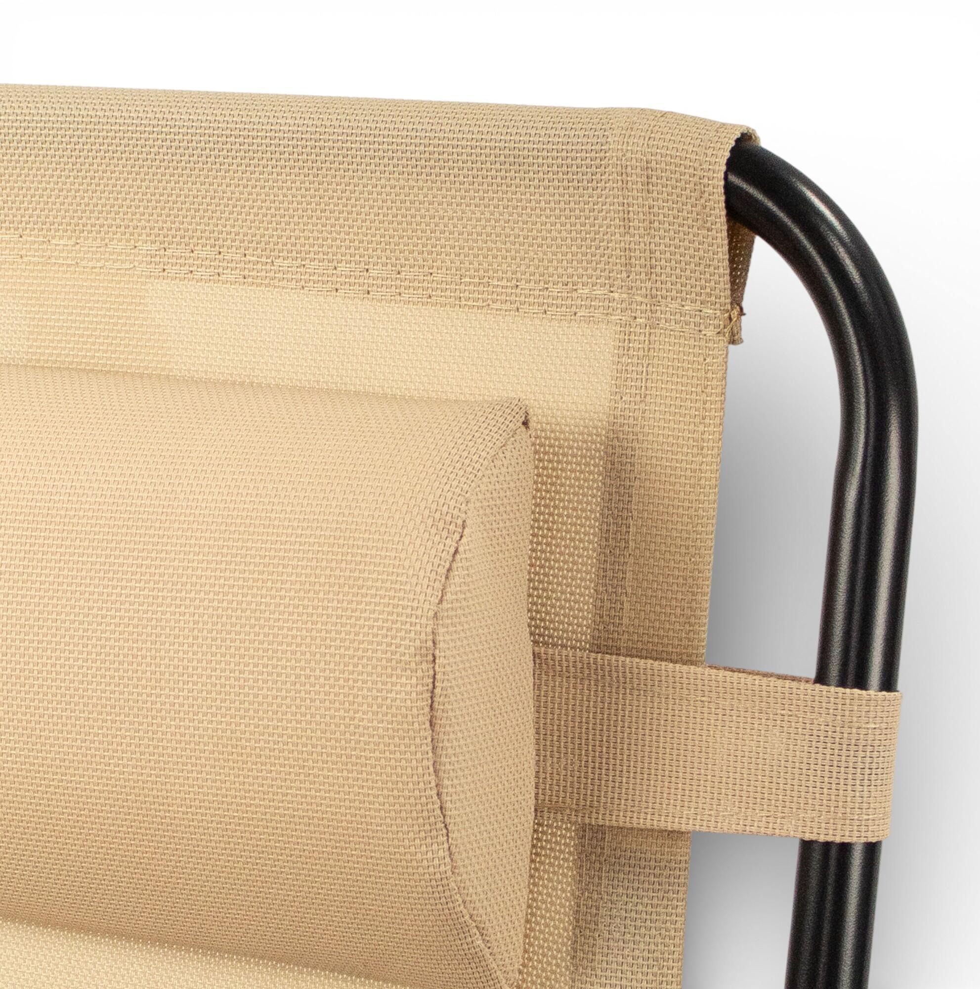 Tumbona Reclinable Gravedad Cero, Pack 2 Sillas Plegables con Bandeja y Reposaca 4/7