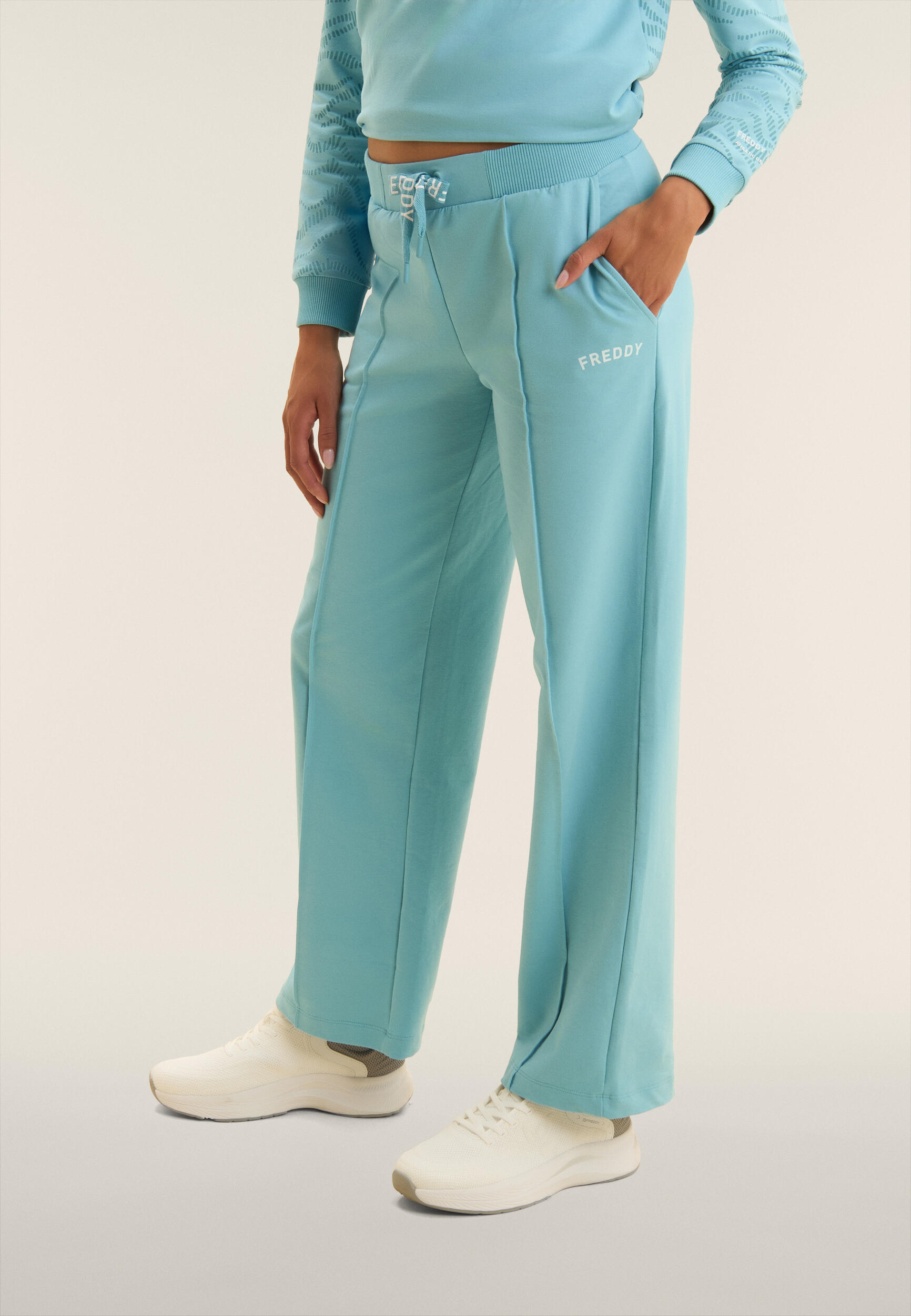Pantaloni Wide Leg con Coulisse logata FREDDY 2/4