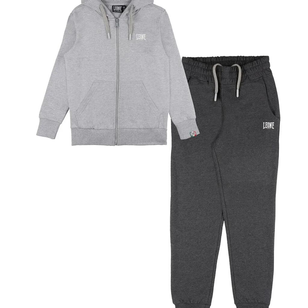 Leone 1947 Street Style Children's Winter Tracksuit with Hood and Zip