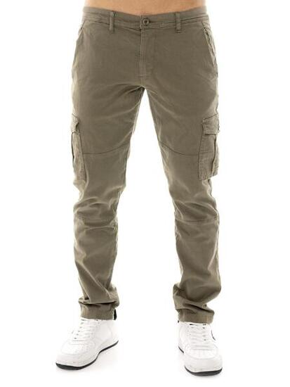 Survêtement homme Leone HJ en coton non brossé avec col et zip