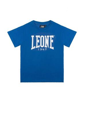 T-shirt da bambino a manica corta con logo grande Leone 1947 Basic