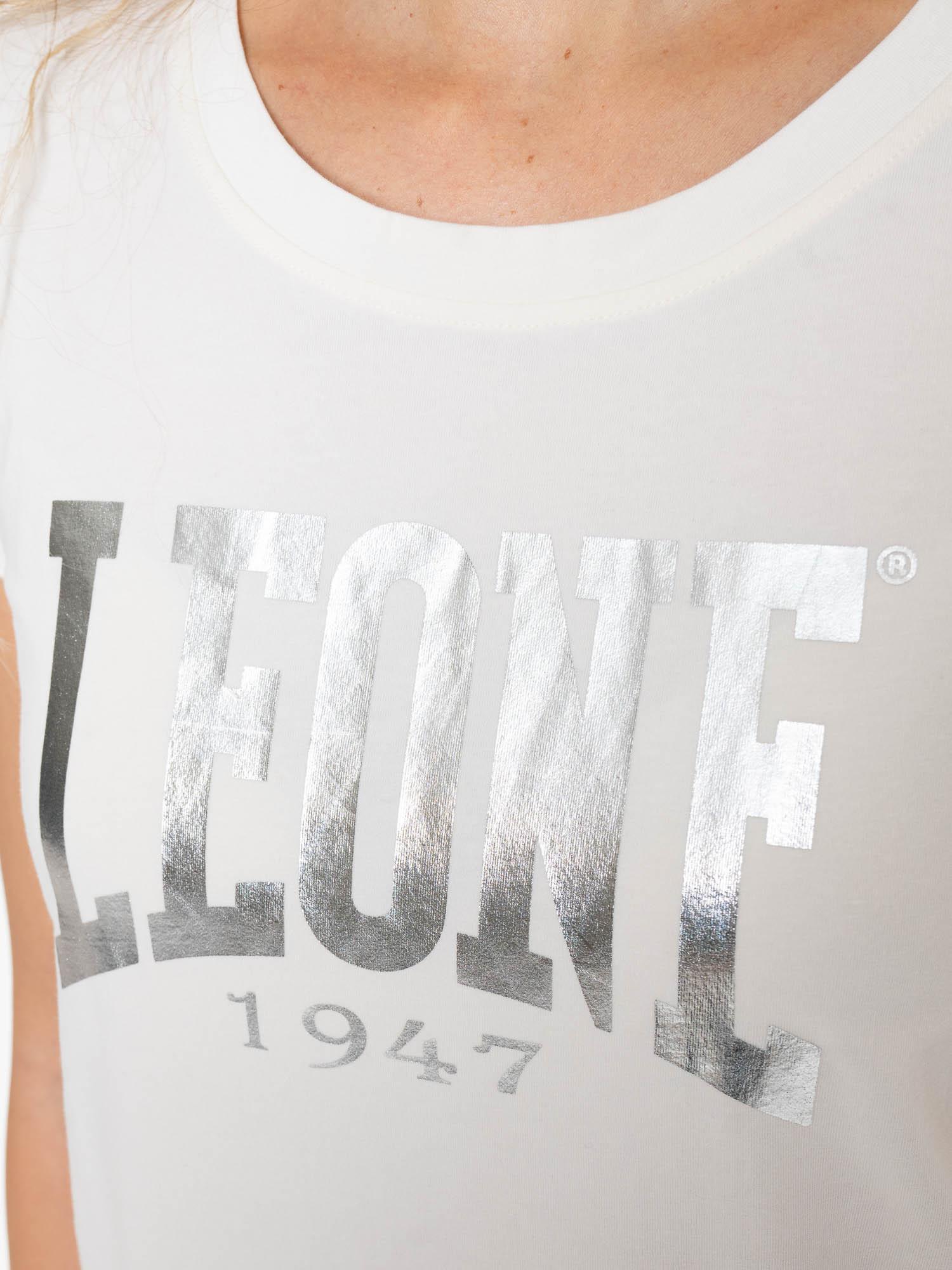 Dames T-shirt met korte mouwen en opdruk Leone 1947 Never Without 3/7