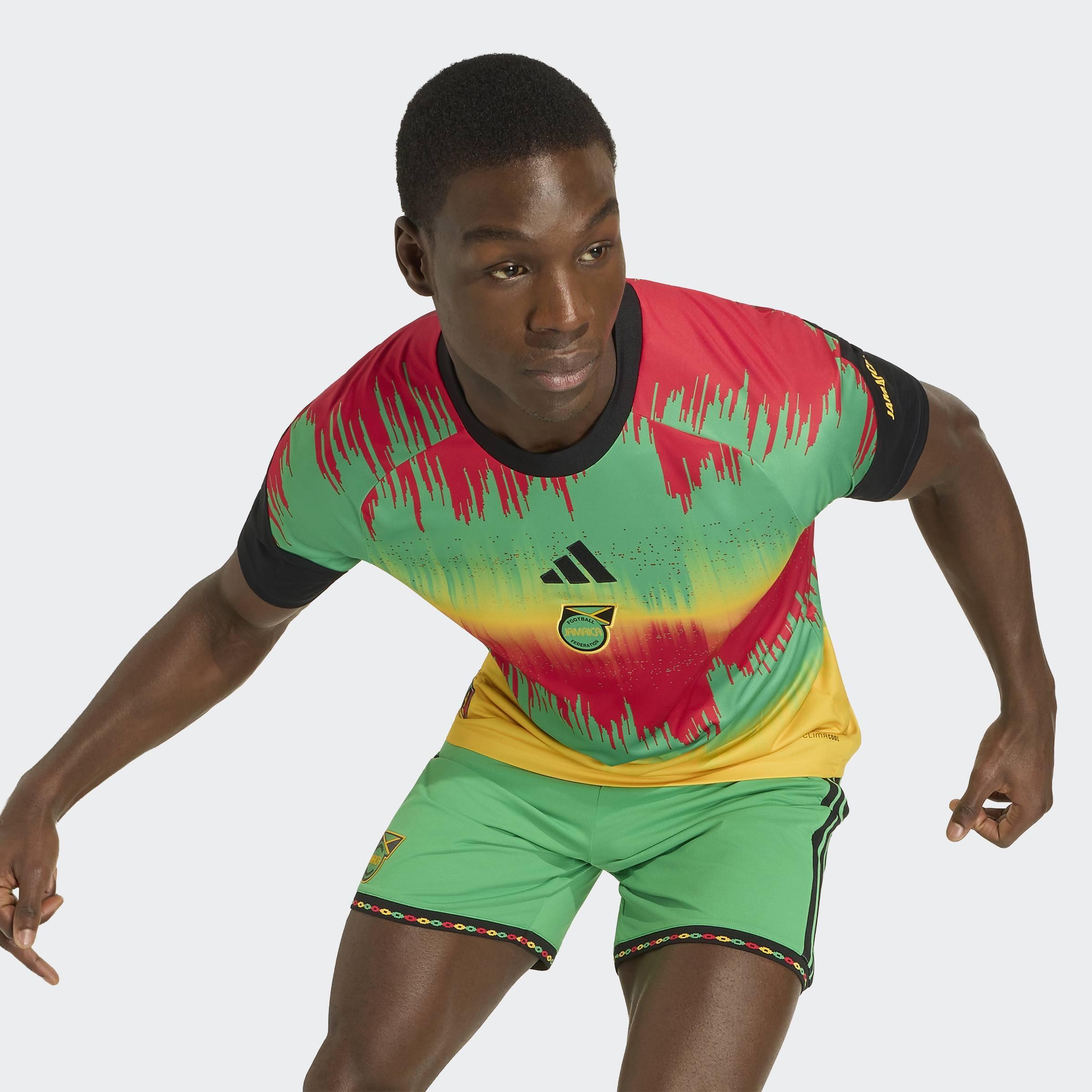Maillot Pré-match Domicile Jamaïque 26 x Bob Marley 7/8