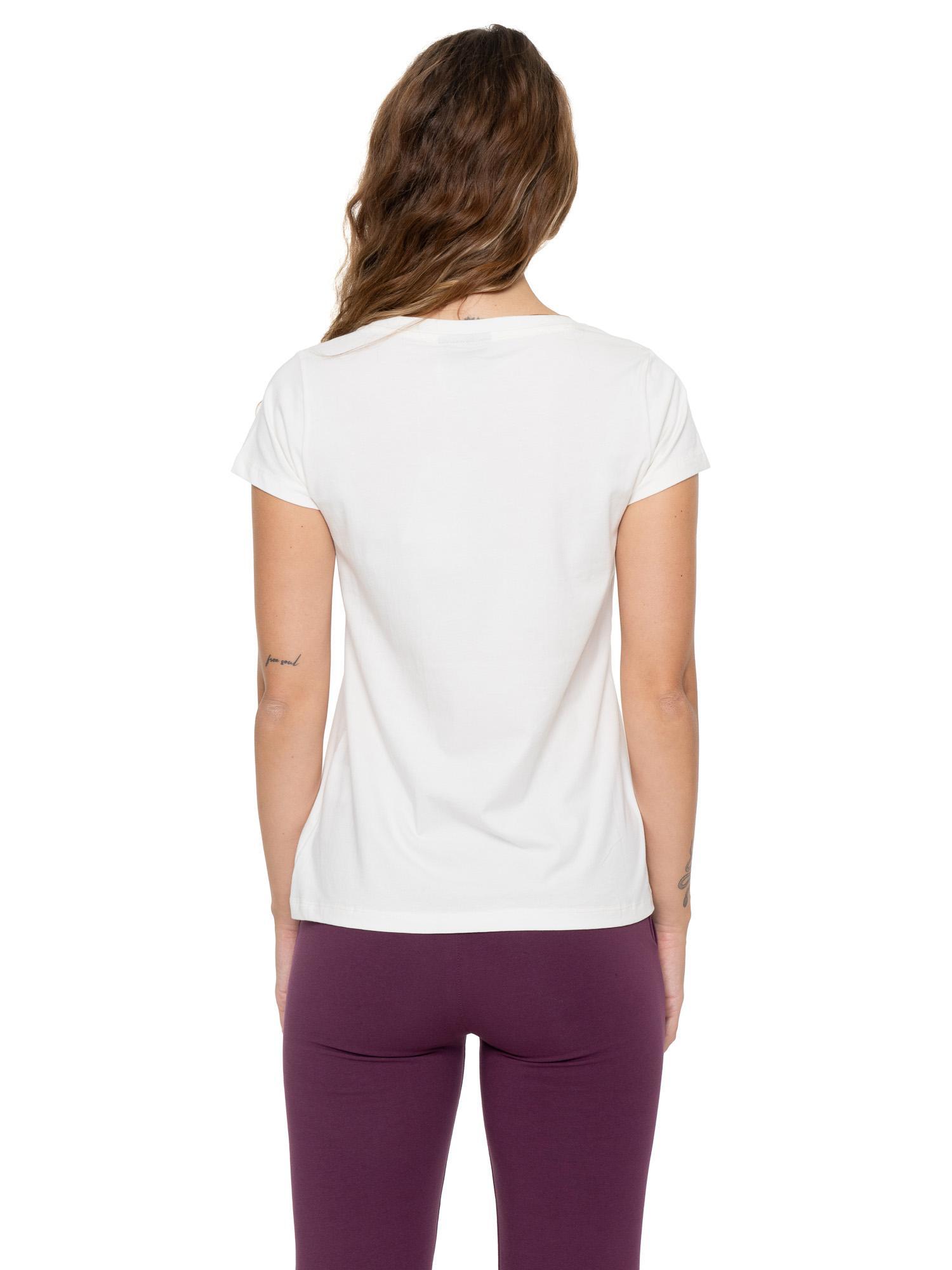 Dames T-shirt met korte mouwen en opdruk Leone 1947 Never Without 4/7